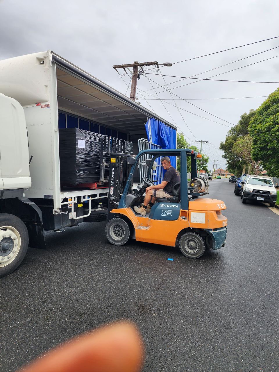 Professional container handling